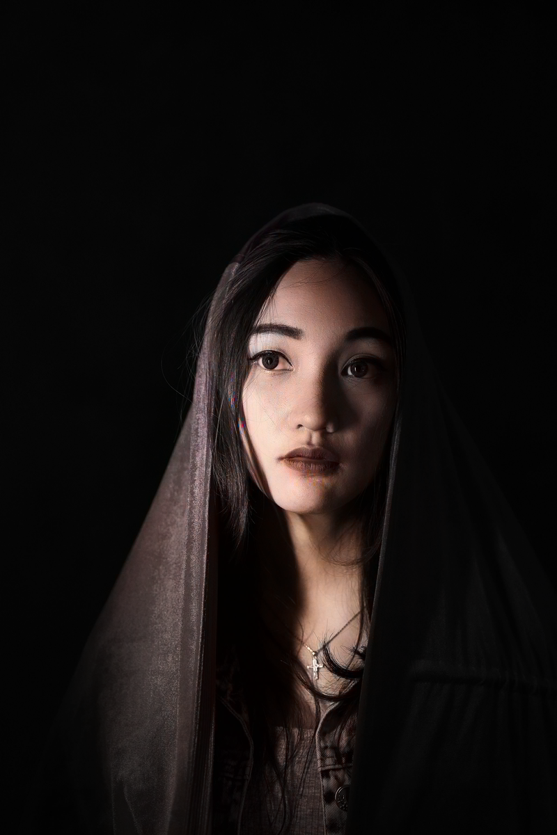 Same portrait colorized by ihategray